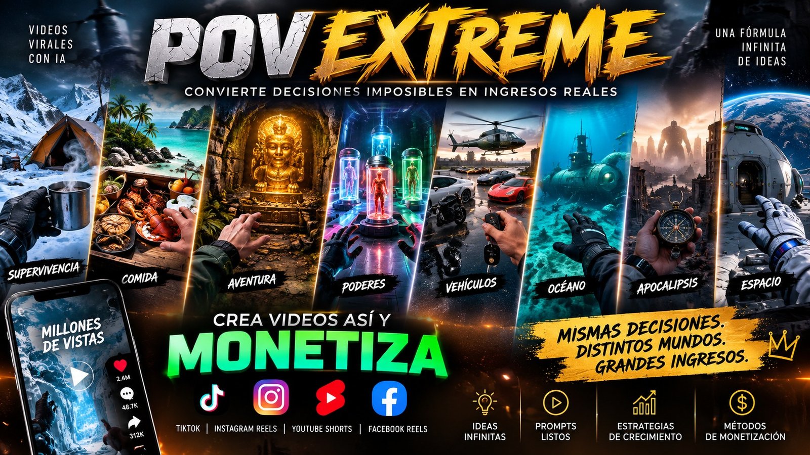 POV EXTREME - Videos virales con IA